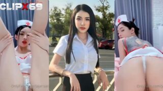 คลิปหลุด jajar.saranya onlyfans น้องจ๊ะจ๋าสาวทรงซ้อสักเต็มหลังตัวท็อป คอสเพลย์ชุดพยาบาลน่าเย็ดสุดๆ ยกขาแอ่นหีโชว์เห็นเต็มๆหันหลังท่าหมายั่วเย็ดใส่แฟนคลับน่าจะจับกระแทกสุดๆ เค้นนมขยำนมโชว์คลังเต้านมอย่างใหญ่เขี่ยหัวนมยั่วๆทำหน้าเงี่ยนใส่กล้องสุดๆ